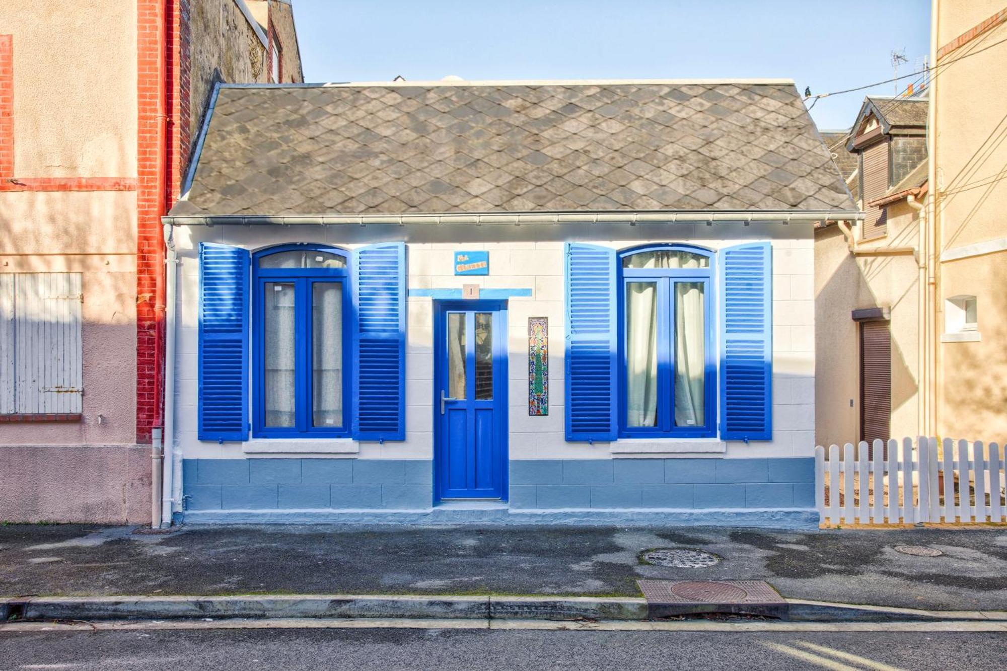 La Maison De Pecheur De Ginette Cabourg Bagian luar foto